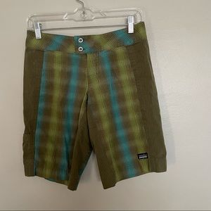 Patagonia Organic plaid shorts